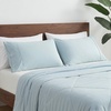 image:imageCozy Bliss 2 Pack Cooling Pillow Cases Queen 20 x 30 GreenBlue