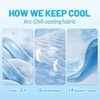 image:imageCozy Bliss 2 Pack Cooling Pillow Cases Queen 20 x 30 GreenBlue