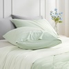 image:imageCozy Bliss 2 Pack Cooling Pillow Cases Queen 20 x 30 GreenGreen