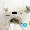image:imageCozy Bliss 2 Pack Cooling Pillow Cases Queen 20 x 30 GreenOff White