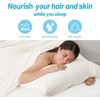 image:imageCozy Bliss 2 Pack Cooling Pillow Cases Queen 20 x 30 GreenOff White