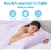 image:imageCozy Bliss 2 Pack Cooling Pillow Cases Queen 20 x 30 GreenPurple