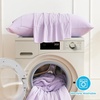 image:imageCozy Bliss 2 Pack Cooling Pillow Cases Queen 20 x 30 GreenPurple