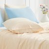 image:imageCozy Bliss 2 Pack Cooling Pillow Cases Queen 20 x 30 GreenYellow