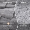 image:imageCozy Bliss Checkered Faux Rabbit Fur Blanket Queen Size for Bed Soft Fuzzy Blankets for Women Men Large Furry Fleece Throw for Bedroom Decor Ivory 90 x 90Grey