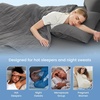 image:imageCozy Bliss Cooling Blanket for Hot Sleepers Queen Size QMax 045 Cooling Comfort Cold Blankets for Night Sweats Sleeping UltraCool Lightweight Breathable Blanket for Bed Mist GreyCharcoal Grey