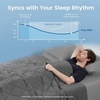 image:imageCozy Bliss Cooling Blanket for Hot Sleepers Queen Size QMax 045 Cooling Comfort Cold Blankets for Night Sweats Sleeping UltraCool Lightweight Breathable Blanket for Bed Mist GreyCharcoal Grey
