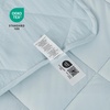 image:imageCozy Bliss Cooling Blanket for Hot Sleepers Queen Size QMax 045 Cooling Comfort Cold Blankets for Night Sweats Sleeping UltraCool Lightweight Breathable Blanket for Bed Mist GreyCool Blue
