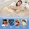 image:imageCozy Bliss Cooling Blanket for Hot Sleepers Queen Size QMax 045 Cooling Comfort Cold Blankets for Night Sweats Sleeping UltraCool Lightweight Breathable Blanket for Bed Mist GreyKhaki