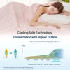 image:imageCozy Bliss Cooling Blanket for Hot Sleepers Queen Size QMax 045 Cooling Comfort Cold Blankets for Night Sweats Sleeping UltraCool Lightweight Breathable Blanket for Bed Mist GreyCool Pink