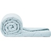 image:imageCozy Bliss Cooling Blanket for Hot Sleepers Queen Size QMax 045 Cooling Comfort Cold Blankets for Night Sweats Sleeping UltraCool Lightweight Breathable Blanket for Bed Mist GreyCool Blue