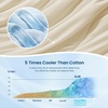 image:imageCozy Bliss Cooling Comforter Queen Size Reversible Lightweight Cooling Blankets for Hot Sleepers and Night Sweats QMaxgt045 Soft Breathable Silky Smooth Summer Comforter Cool Grey 90x90Khaki
