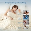 image:imageCozy Bliss Cooling Comforter Seersucker Plaid Queen Size QMax 045 Lightweight Cooling Blanket Breathable Silk Smooth Summer Bedding Quilt for Hot Sleepers Night Sweats Dark GrayKhaki