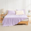 image:imageCozy Bliss Cooling Comforter Twin Size Cooling Blankets for Hot Sleepers and Night Sweats Blue Summer Comforter for Twin Size Bed Breathable Soft Lightweight Silk SmoothPurple