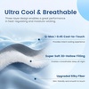 image:imageCozy Bliss Cooling Comforter Twin Size Cooling Blankets for Hot Sleepers and Night Sweats Blue Summer Comforter for Twin Size Bed Breathable Soft Lightweight Silk SmoothCharcoal Gray