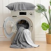 image:imageCozy Bliss Cooling Comforter Twin Size Cooling Blankets for Hot Sleepers and Night Sweats Blue Summer Comforter for Twin Size Bed Breathable Soft Lightweight Silk SmoothDarkLight Gray