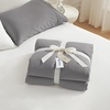 image:imageCozy Bliss Cooling Comforter Twin Size Cooling Blankets for Hot Sleepers and Night Sweats Blue Summer Comforter for Twin Size Bed Breathable Soft Lightweight Silk SmoothDarkLight Gray