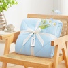 image:imageCozy Bliss Cooling Comforter Twin Size Cooling Blankets for Hot Sleepers and Night Sweats Blue Summer Comforter for Twin Size Bed Breathable Soft Lightweight Silk SmoothSky Blue