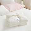 image:imageCozy Bliss Cooling Comforter Twin Size Cooling Blankets for Hot Sleepers and Night Sweats Blue Summer Comforter for Twin Size Bed Breathable Soft Lightweight Silk SmoothCream