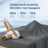 image:imageCozy Bliss Cooling Comforter Twin Size Cooling Blankets for Hot Sleepers and Night Sweats Blue Summer Comforter for Twin Size Bed Breathable Soft Lightweight Silk SmoothCharcoal Gray