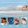 image:imageCozy Bliss Cooling Comforter Twin Size Cooling Blankets for Hot Sleepers and Night Sweats Blue Summer Comforter for Twin Size Bed Breathable Soft Lightweight Silk SmoothGray