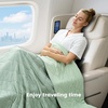 image:imageCozy Bliss Cooling DualSided Blanket for Hot Sleepers QMaxgt046 Lightweight Soft Breathable Bed Blanket Double Side Cooling Throw for Night Sweats Sage Green 50x70Sage Green