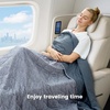 image:imageCozy Bliss Cooling DualSided Blanket for Hot Sleepers QMaxgt046 Lightweight Soft Breathable Bed Blanket Double Side Cooling Throw for Night Sweats Sage Green 50x70Charcoal Grey