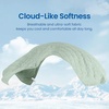 image:imageCozy Bliss Cooling DualSided Blanket for Hot Sleepers QMaxgt046 Lightweight Soft Breathable Bed Blanket Double Side Cooling Throw for Night Sweats Sage Green 50x70Sage Green