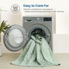 image:imageCozy Bliss Cooling DualSided Blanket for Hot Sleepers QMaxgt046 Lightweight Soft Breathable Bed Blanket Double Side Cooling Throw for Night Sweats Sage Green 50x70Sage Green
