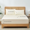image:imageCozy Bliss Cooling Fitted Sheet Set Full BlueCream White