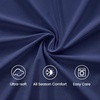 image:imageCozy Bliss Cooling Fitted Sheet Set Full BlueDark Blue