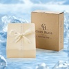 image:imageCozy Bliss Cooling Fitted Sheet Set Full BlueKhaki