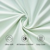 image:imageCozy Bliss Cooling Fitted Sheet Set Full BlueLight Mint Green