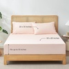 image:imageCozy Bliss Cooling Fitted Sheet Set Full BluePink
