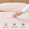 image:imageCozy Bliss Cooling Fitted Sheet Set Full BluePink