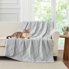 image:imageCozy Bliss Cooling Throw Blanket for Hot Sleepers 50x70 QMax 045 Cooling Comfort Cold Blankets for Night Sweats Sleeping UltraCool Lightweight Breathable Blanket for Couch Bed Glacial GreyCool Grey