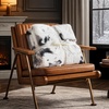 image:imageCozy Bliss Cow Print Faux Fur Throw Blanket Animal Printed Blankets Super Soft Warm Thick Fluffy Throws Home Decor for Couch Bed Sofa Women BlackampGrey Cow 50x60 InchesBlackgrey Cow