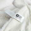 image:imageCozy Bliss Deluxe Striped Rabbit Faux Fur Throw Blanket Soft Fluffy Warm Plush Blanket for Winter Modern Homr Decor Tiedye Grey 60x80Stripe  Beige