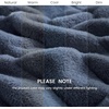 image:imageCozy Bliss Deluxe Striped Rabbit Faux Fur Throw Blanket Soft Fluffy Warm Plush Blanket for Winter Modern Homr Decor Tiedye Grey 60x80Stripe  Blue