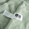 image:imageCozy Bliss Deluxe Striped Rabbit Faux Fur Throw Blanket Soft Fluffy Warm Plush Blanket for Winter Modern Homr Decor Tiedye Grey 60x80Stripe  Green