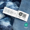 image:imageCozy Bliss Deluxe Striped Rabbit Faux Fur Throw Blanket Soft Fluffy Warm Plush Blanket for Winter Modern Homr Decor Tiedye Grey 60x80Tiedye Blue