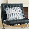 image:imageCozy Bliss Faux Fur Throw Blanket for Couch Cozy Warm Plush Striped Blanket for Sofa Bedroom Living Room 50  60 Inches Tiedye GreyBlue Stripe