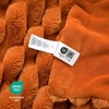 image:imageCozy Bliss Faux Fur Throw Blanket for Couch Cozy Warm Plush Striped Blanket for Sofa Bedroom Living Room 50  60 Inches Tiedye GreyBurnt Orange
