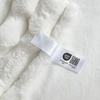 image:imageCozy Bliss Faux Fur Throw Blanket for Couch Cozy Warm Plush Striped Blanket for Sofa Bedroom Living Room 50  60 Inches Tiedye GreyCream White
