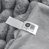image:imageCozy Bliss Faux Fur Throw Blanket for Couch Cozy Warm Plush Striped Blanket for Sofa Bedroom Living Room 50  60 Inches Tiedye GreyGray