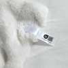 image:imageCozy Bliss Faux Fur Throw Blanket for Couch Fuzzy Soft Plush Thick Bubble Blanket for Sofa Bedroom Living Room 50  60 Inches BeigeCream White