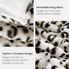 image:imageCozy Bliss Faux Fur Throw Blanket for Couch Fuzzy Soft Plush Thick Bubble Blanket for Sofa Bedroom Living Room 50  60 Inches BeigeLeopard