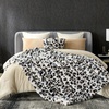 image:imageCozy Bliss Faux Fur Throw Blanket for Couch Fuzzy Soft Plush Thick Bubble Blanket for Sofa Bedroom Living Room 50  60 Inches BeigeLeopard