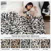 image:imageCozy Bliss Faux Fur Throw Blanket for Couch Fuzzy Soft Plush Thick Bubble Blanket for Sofa Bedroom Living Room 50  60 Inches BeigeLeopard