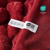 image:imageCozy Bliss Faux Fur Throw Blanket for Couch Fuzzy Soft Plush Thick Bubble Blanket for Sofa Bedroom Living Room 50  60 Inches BeigeRed